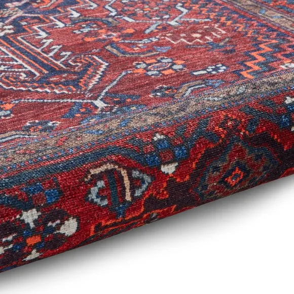 Think Rugs Kashmar Medallion Washable Rug 4