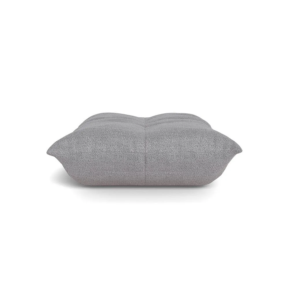 Ligne Roset Togo Footstool in Capa Gris 1
