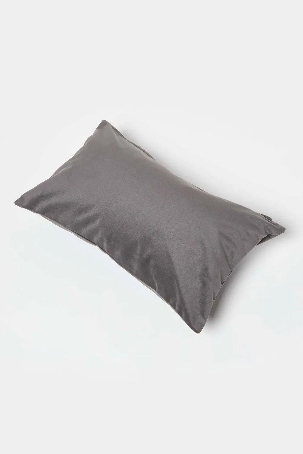 Homescapes Luxury Soft Velvet Cushion in Grey 5