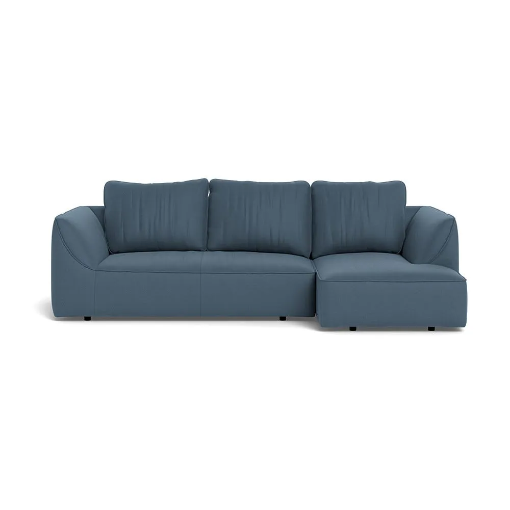Heal's Morven Right Hand Facing Corner Chaise Sofa Capelo Linen-Cotton Mineral 1