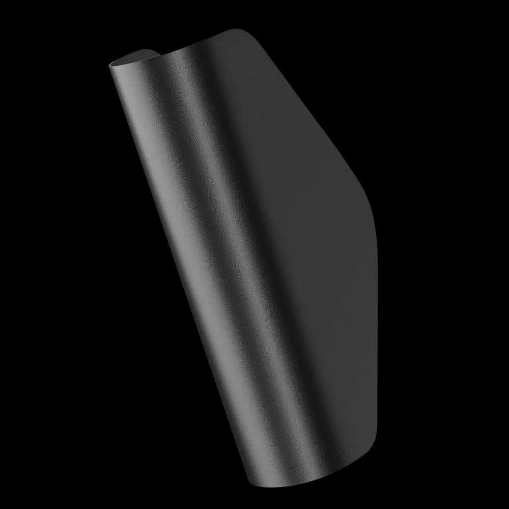 Netlighting Maytoni Notta Modern Flush Wall Uplighter Matt Black G9 3