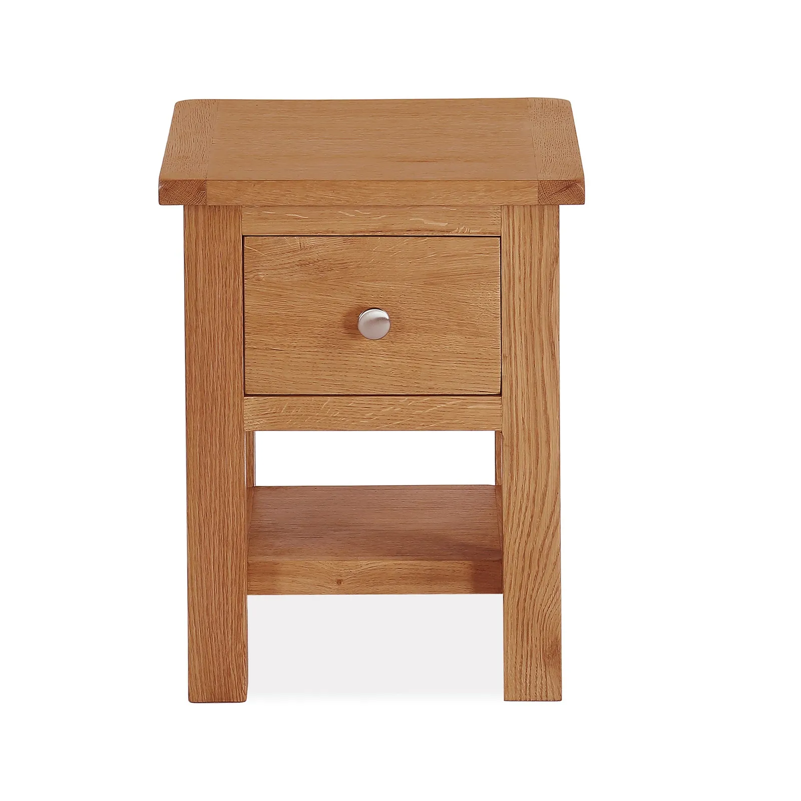 Bromley Oak Lamp Table Natural
