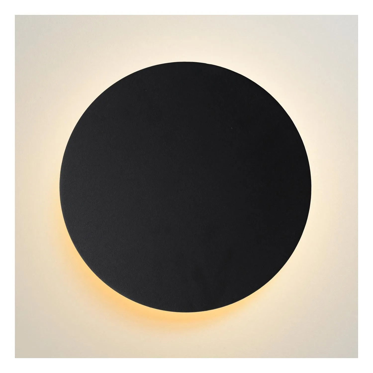 Netlighting Eklyps Led Modern Wall Light Ø 25cm LED 1x8W 3000K Black 5