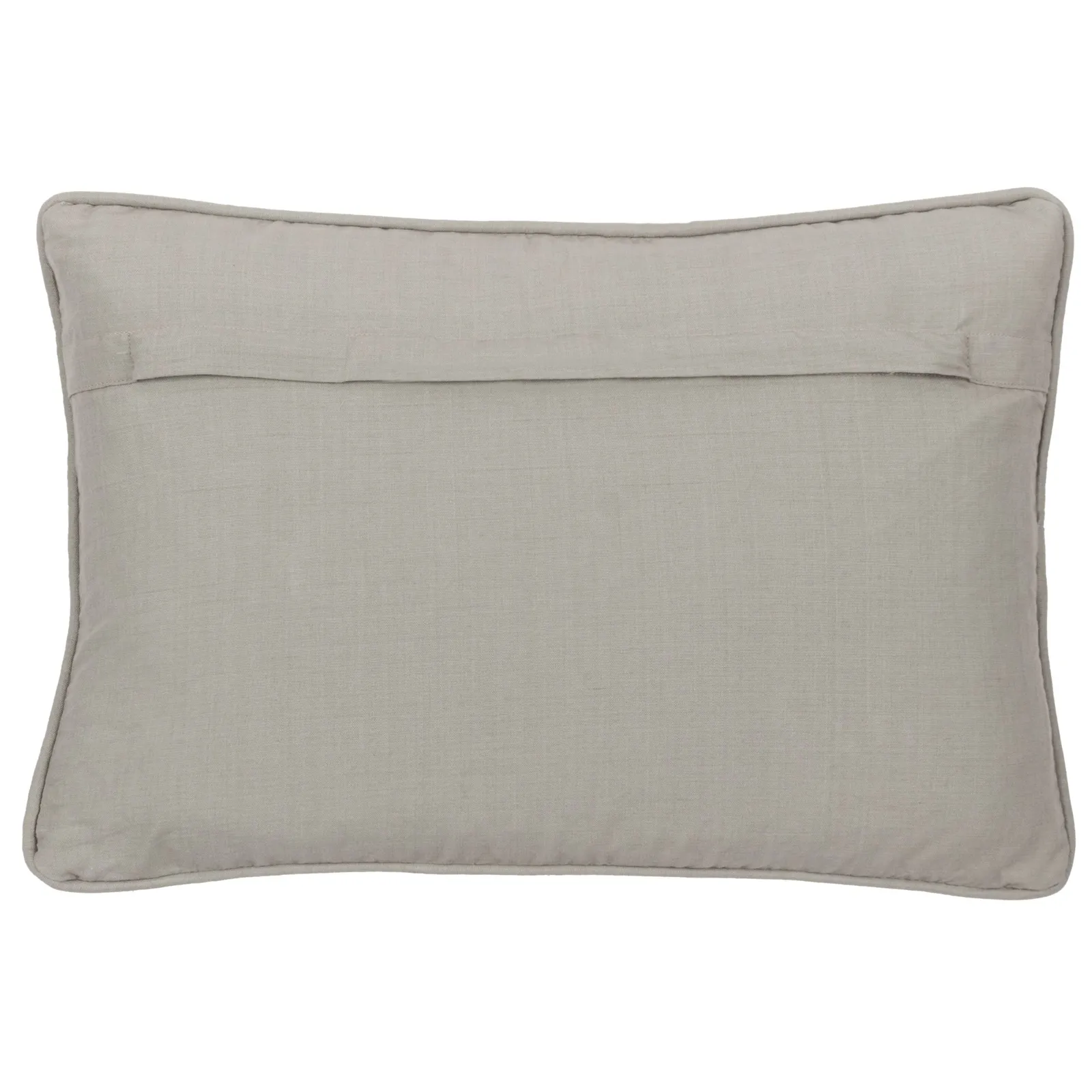 Yard Cove 100% Cotton Ribbed Cushion in Grey 3
