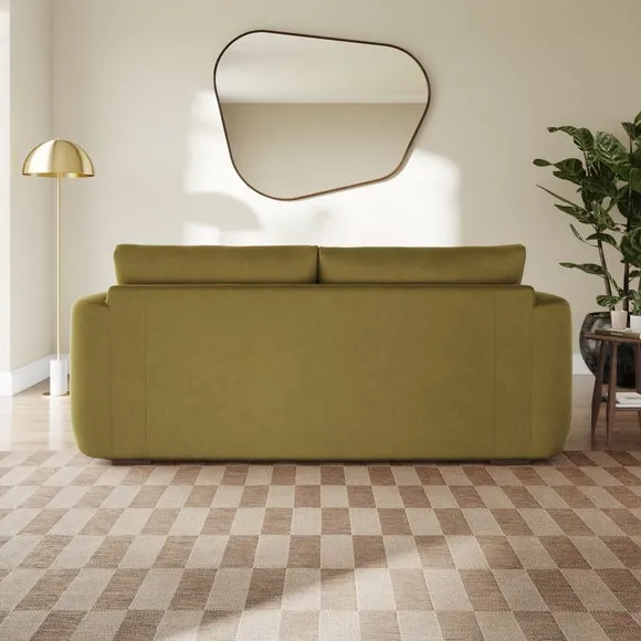 Luca Matte Soft Velvet Reversible Corner Chaise Sofa 3