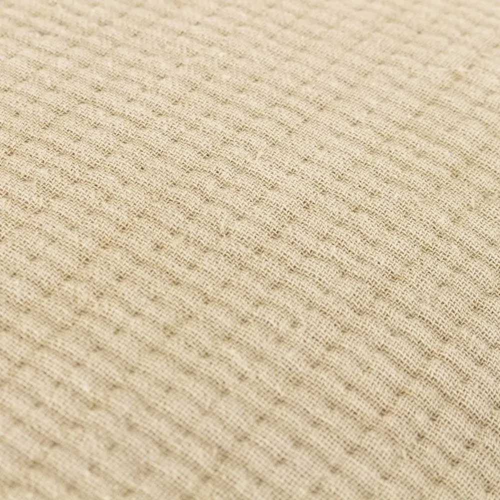 Yard Ribble 100% Cotton Acid Wash Cushion in Natural 5