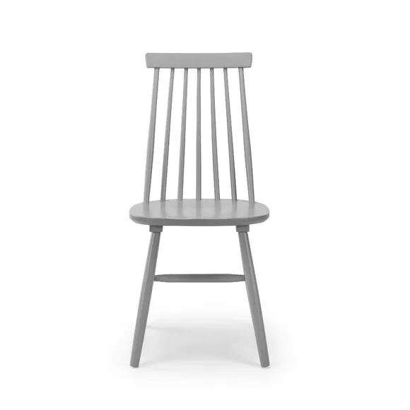 Alassio Set of 2 Spindle Dining Chairs 3