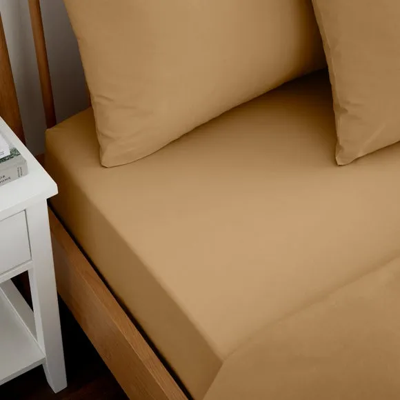 Pure Cotton Fitted Sheet 1