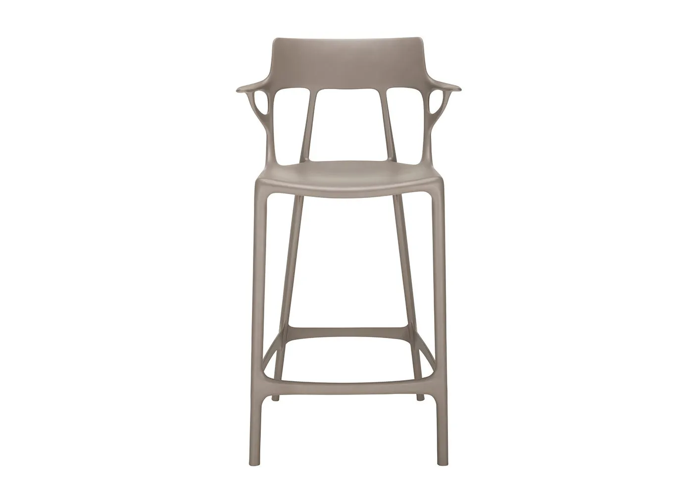 Kartell AI Counter Stool Grey 1