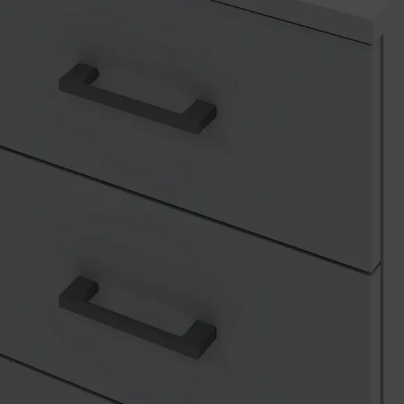 Foster 3 Drawer Bedside Table 3