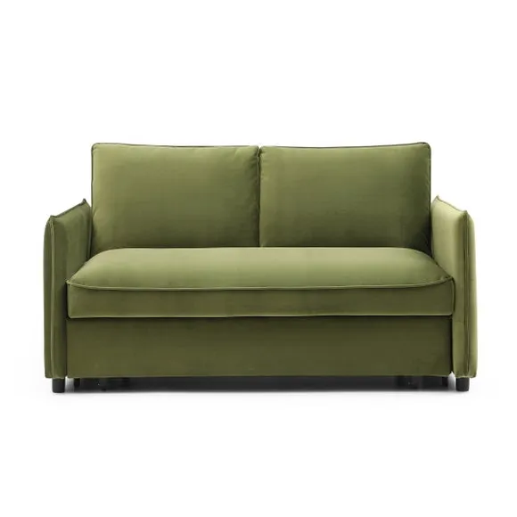Lucie Velvet Pop Up Double Sofa Bed 6