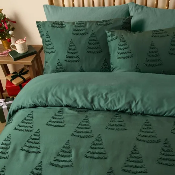 Duvet Day Trees Soft Tufted Duvet Cover & Pillowcase Set 1
