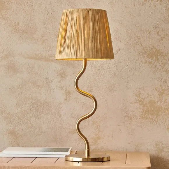 Vogue Priya Boho Wavy Table Lamp