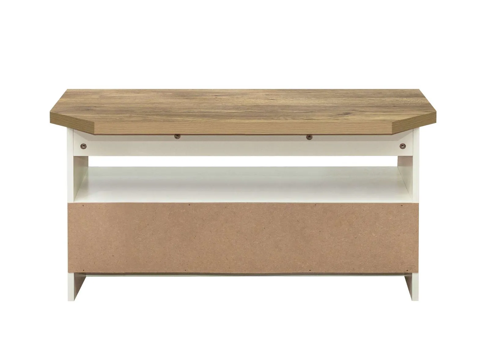 Birlea Corner TV Unit Cream Highgate Entertainment & Oak Farmhouse Shabby Chic 6