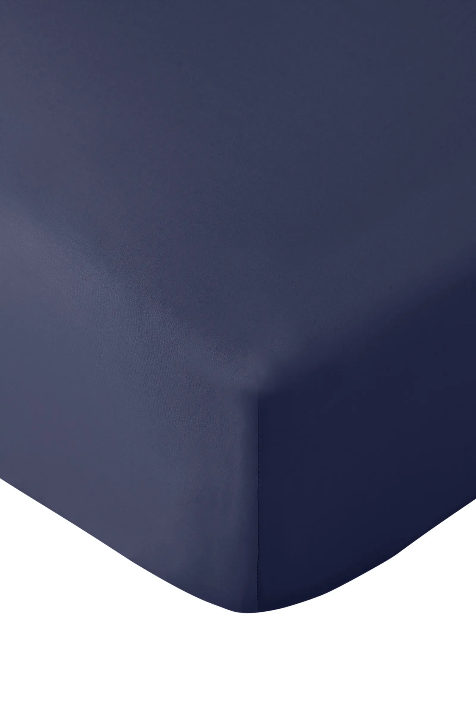Catherine Lansfield So Soft Non-Iron Microfibre 30cm depth Fitted Sheet in Navy 2