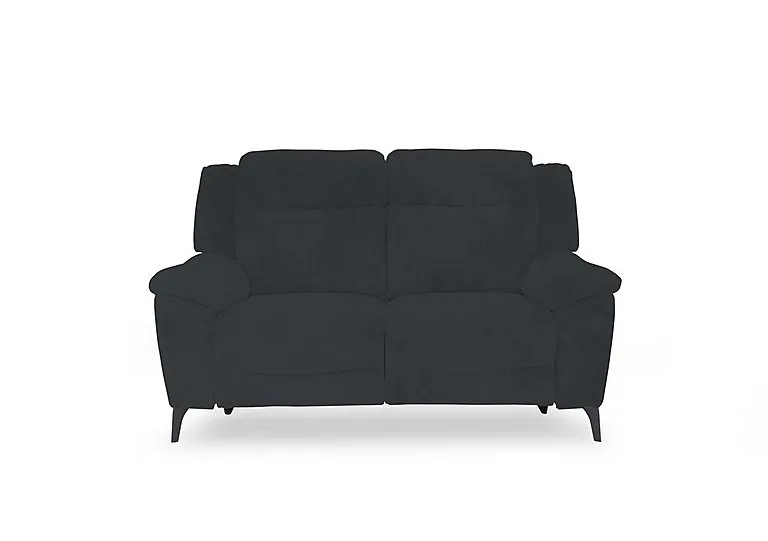 Panache Fabric 2 Seater Power Recliner Sofa with Power Headrests - Opulence Charcoal