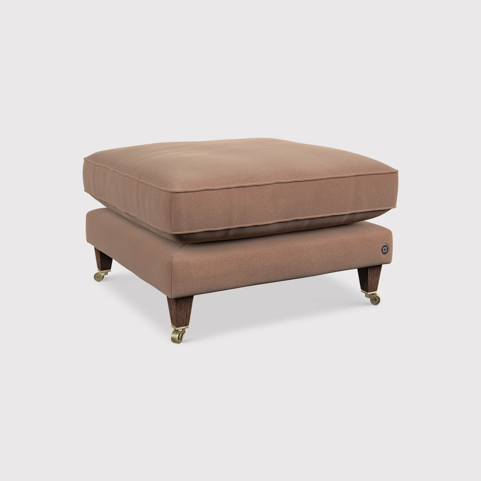 English Heritage Quarry 26 Footstool, Pink Fabric | Barker & Stonehouse 1