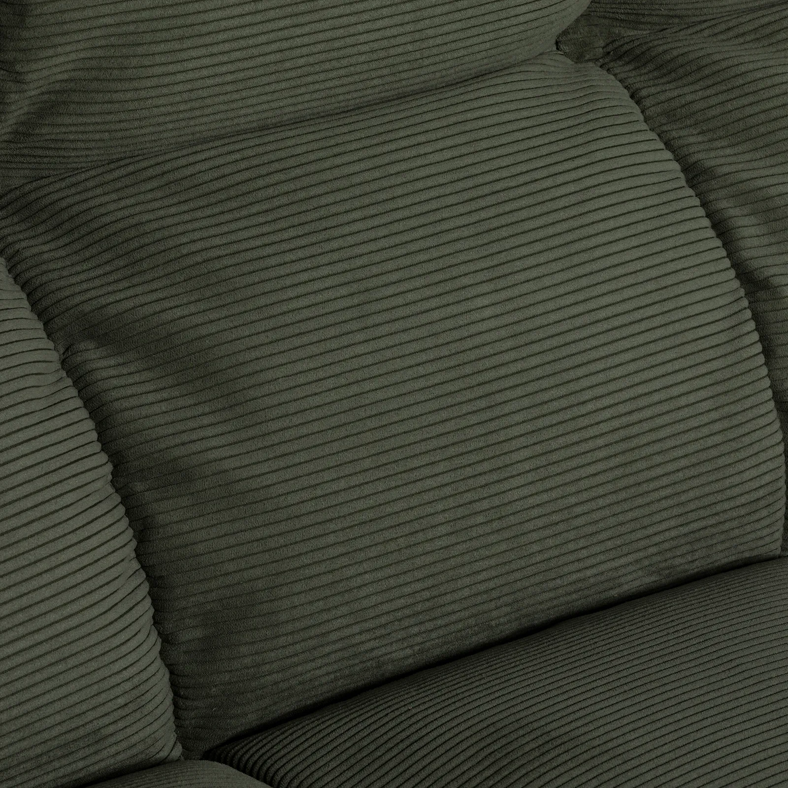Bryce 2 Seater Modular Piece With Armrest Left Modular Sofa, Green Fabric | Barker & Stonehouse 2