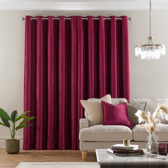 Chenille Eyelet Curtains (Blackout Available) 5