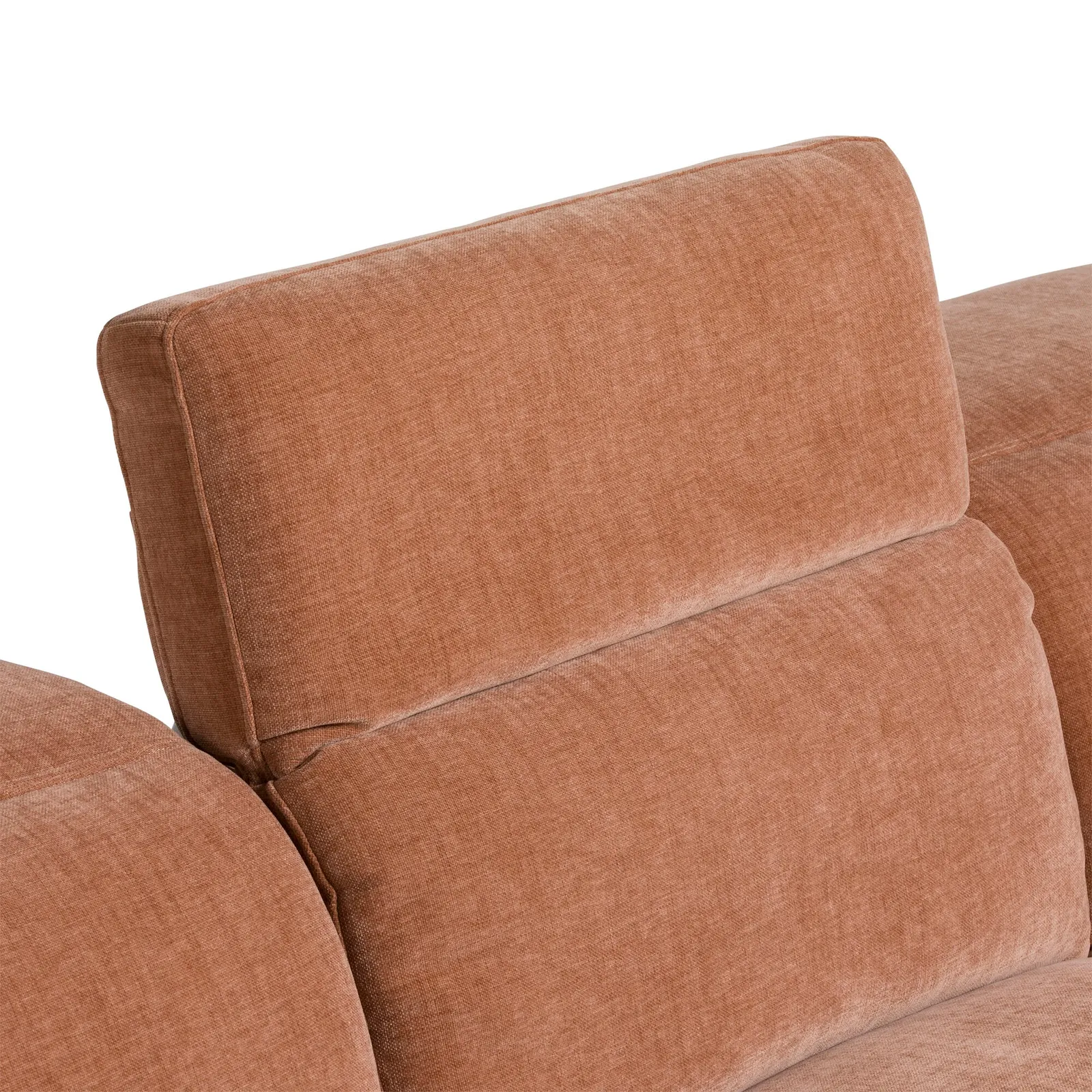 Cedro Curved Recliner Sofa - Power Lhf Fabric | Barker & Stonehouse 5