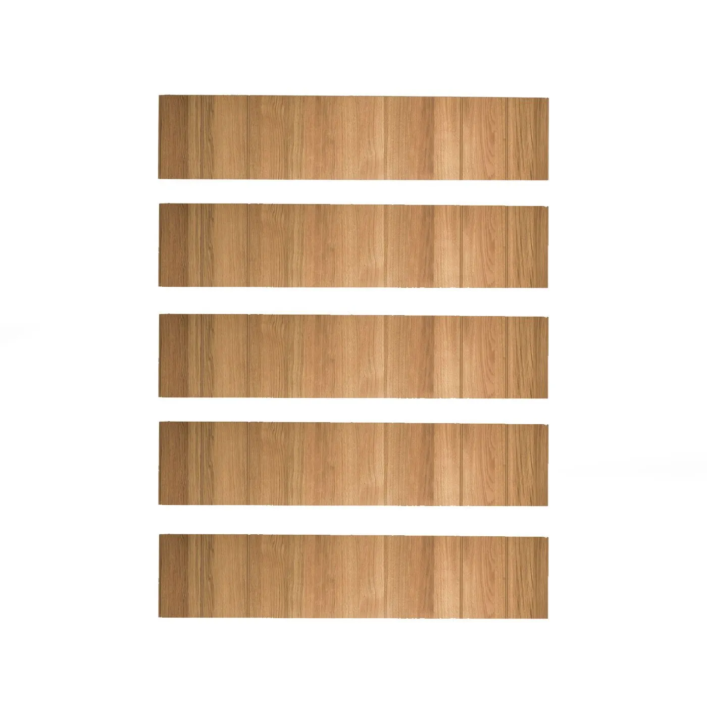 Heal's Tower Shelving Set Of 5 Shelves Oak