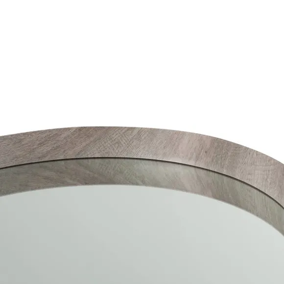 Tray Edge Round Wall Mirror 4