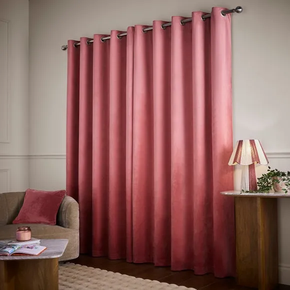 Luxe Velour Eyelet Curtains (Blackout Available) 4