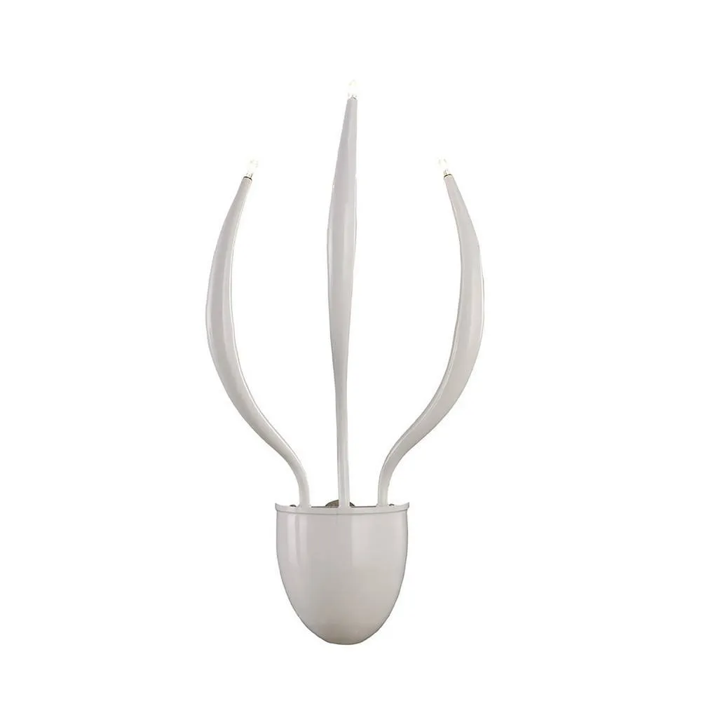 Netlighting Llamas Wall Lamp 3 Light G4 White NOT LEDCFL Compatible
