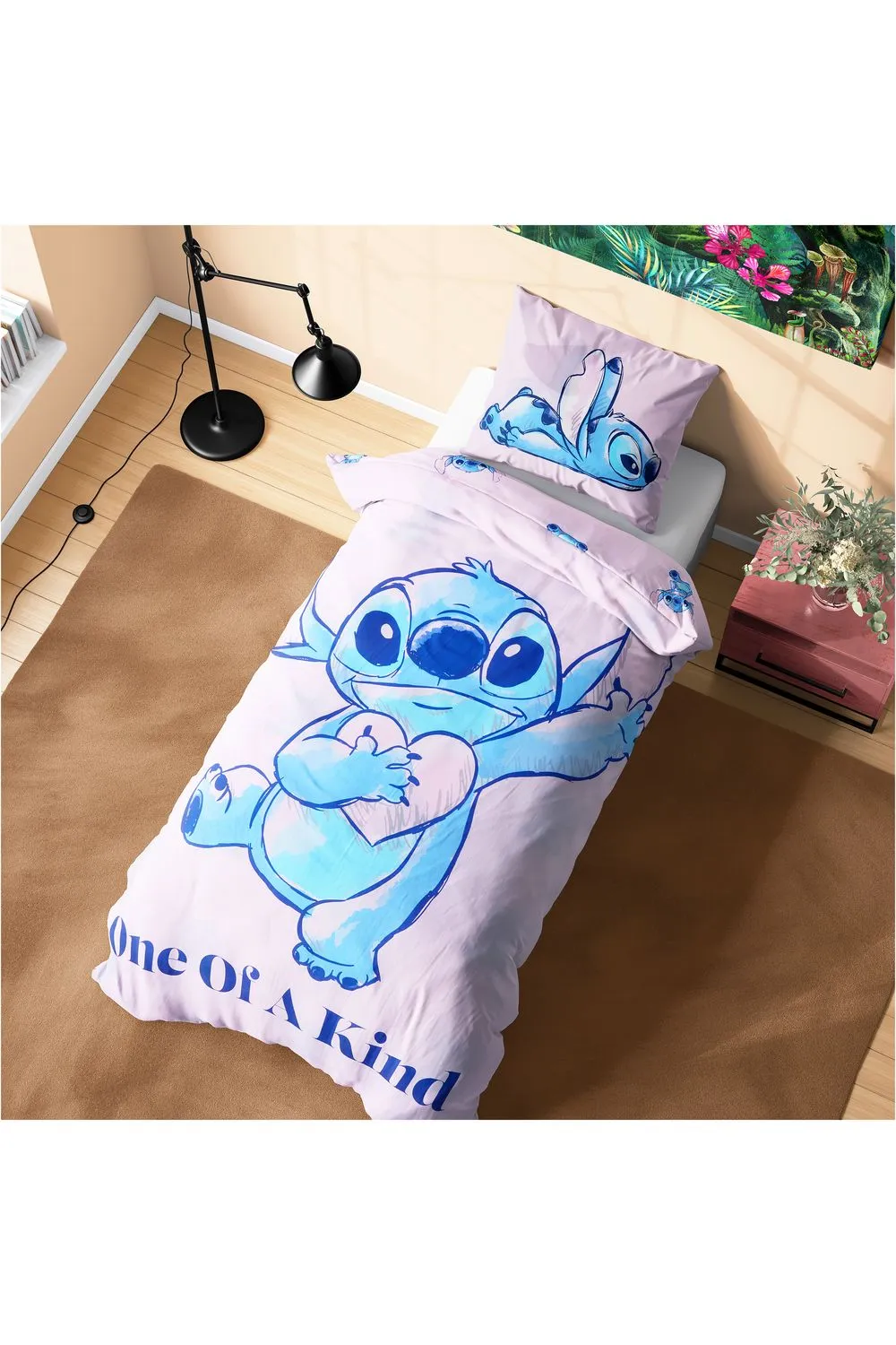 Disney Stitch Single Duvet Cover Set