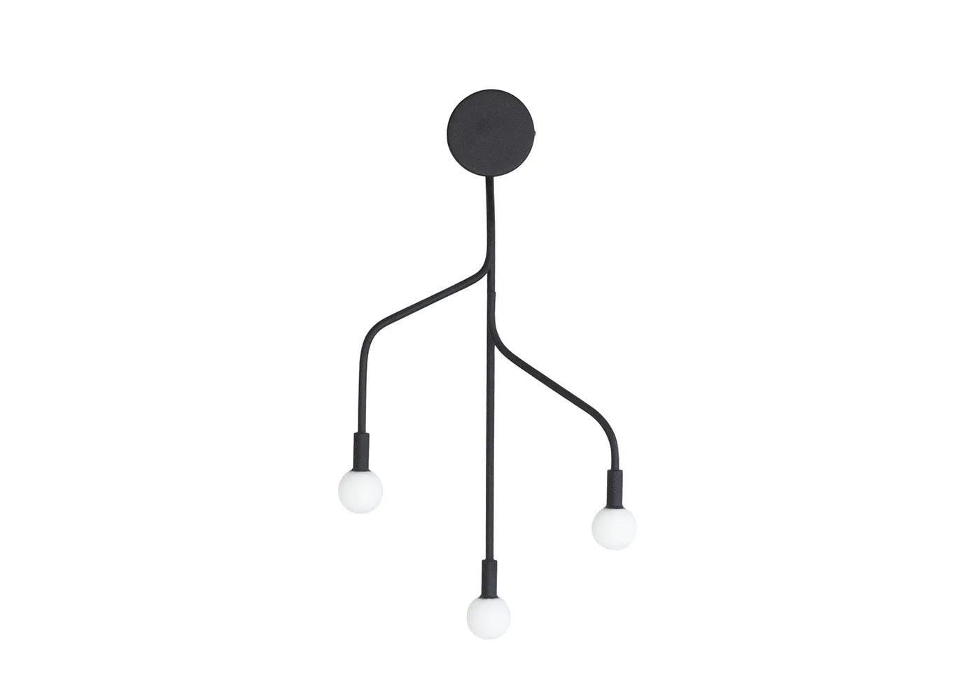 Normann Copenhagen Vekst Wall Lamp Black