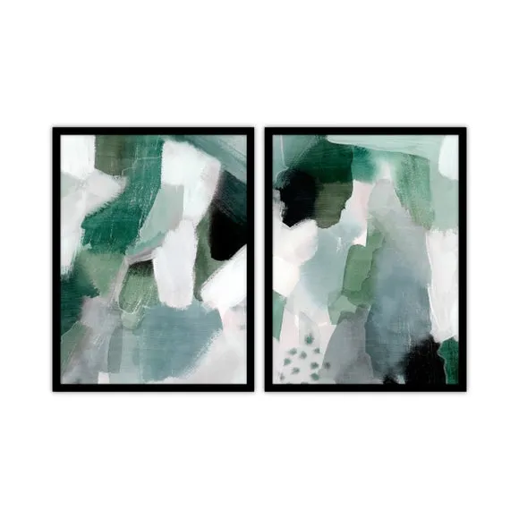 Set of 2 Aegean Waters Framed Prints 2