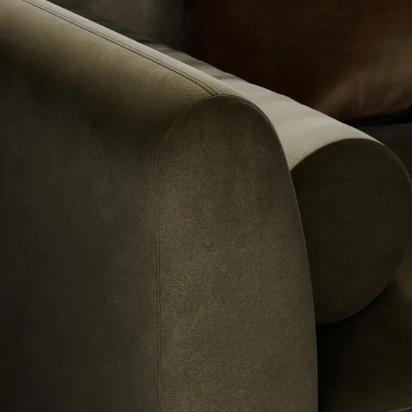 Max Velvet 3 Seater Sofa 4