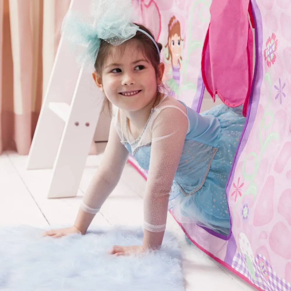 Nöa and Nani Tuva Cabin Bed Low with Bunk Underbed Slide & Fairies Package in White 4