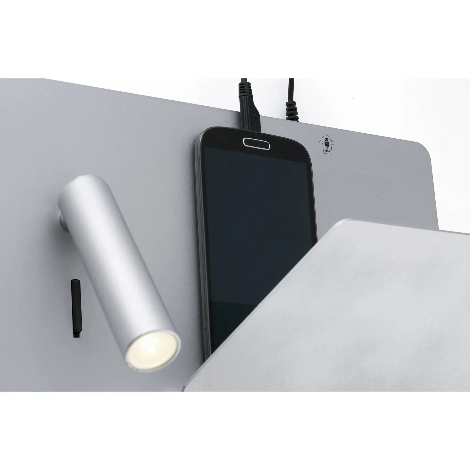 Netlighting Suau LED Indoor Wall Lamp Silver 2