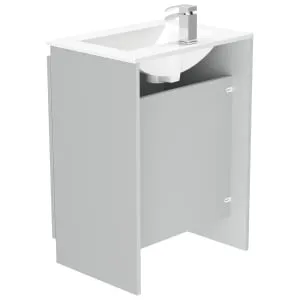 Newland Pearl Basin Floorstanding Unit - 600mm 2