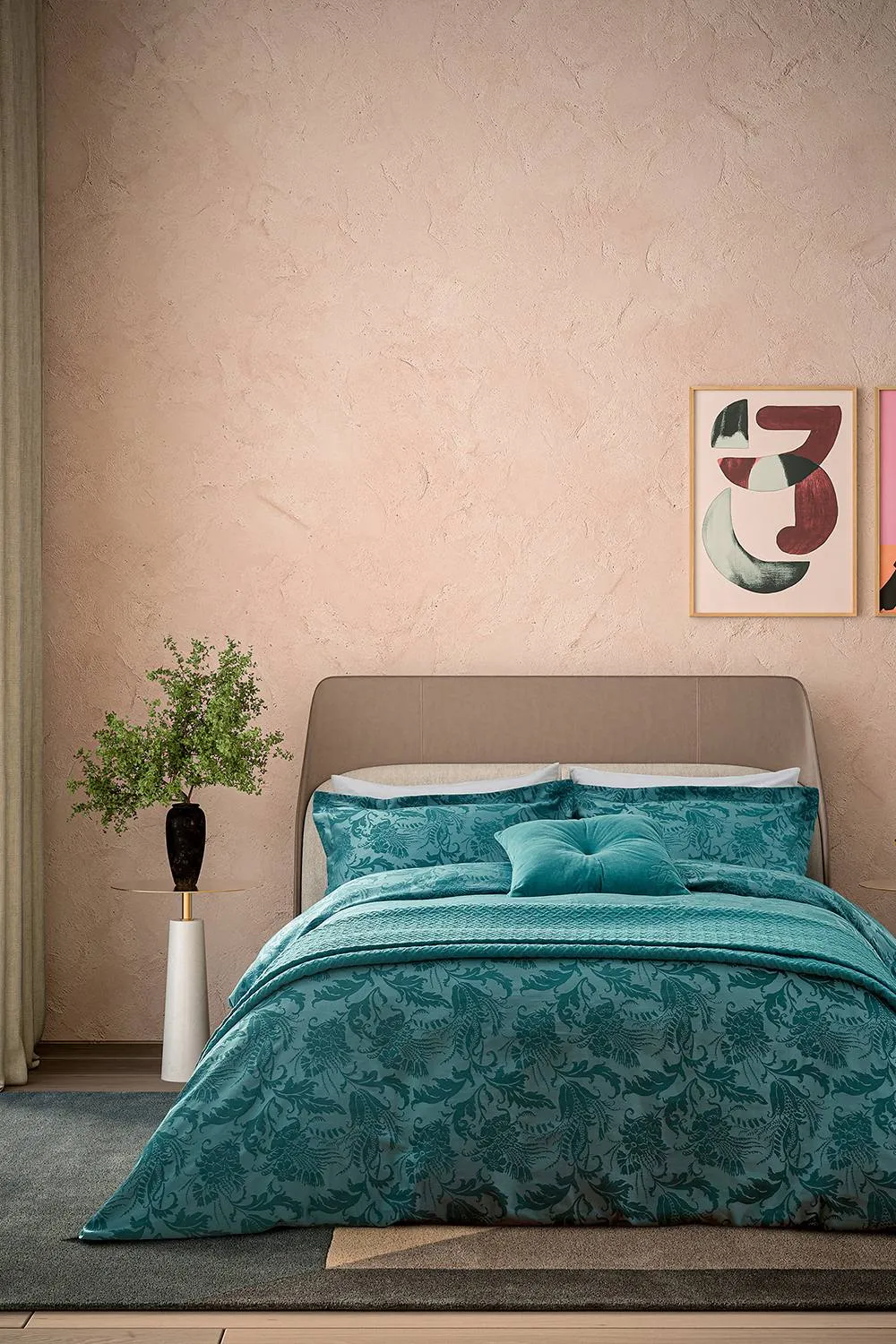 Ted Baker 'Baroque' Cotton Duvet Cover Set in Blue