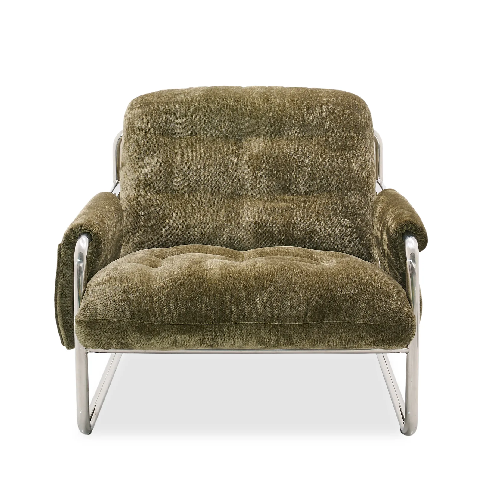 Zelda Lounge Armchair, Brown Fabric | Barker & Stonehouse 2