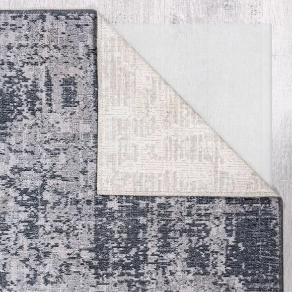 Haze Abstract Washable Rug 3