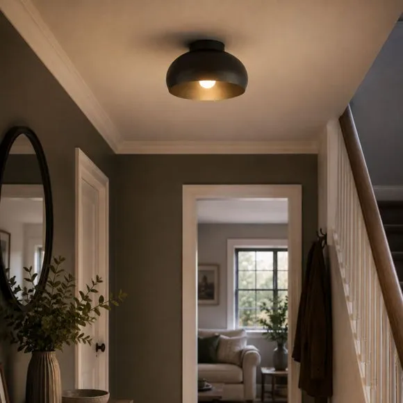 EGLO Mogano Semi Flush Ceiling Light 1