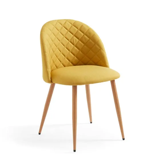 Astrid Dining Chair, Flatweave Fabric 5