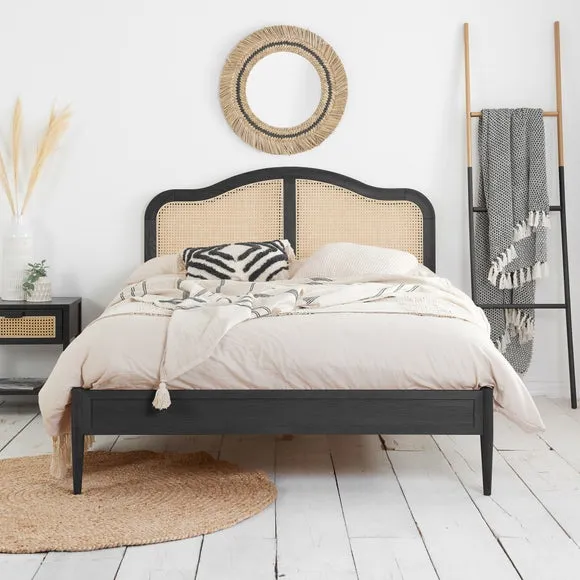 Leonie Rattan Bed Frame 2