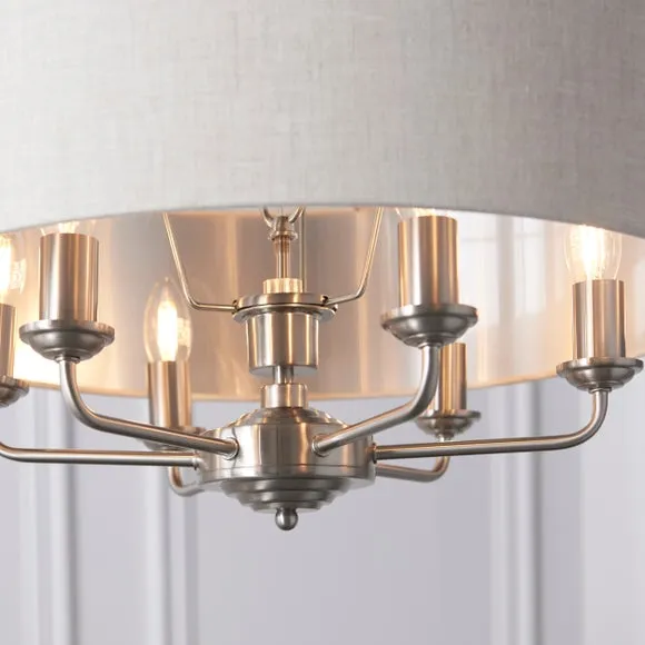 Vogue Sandringham Mid Century 6 Light Adjustable Pendant Light 6