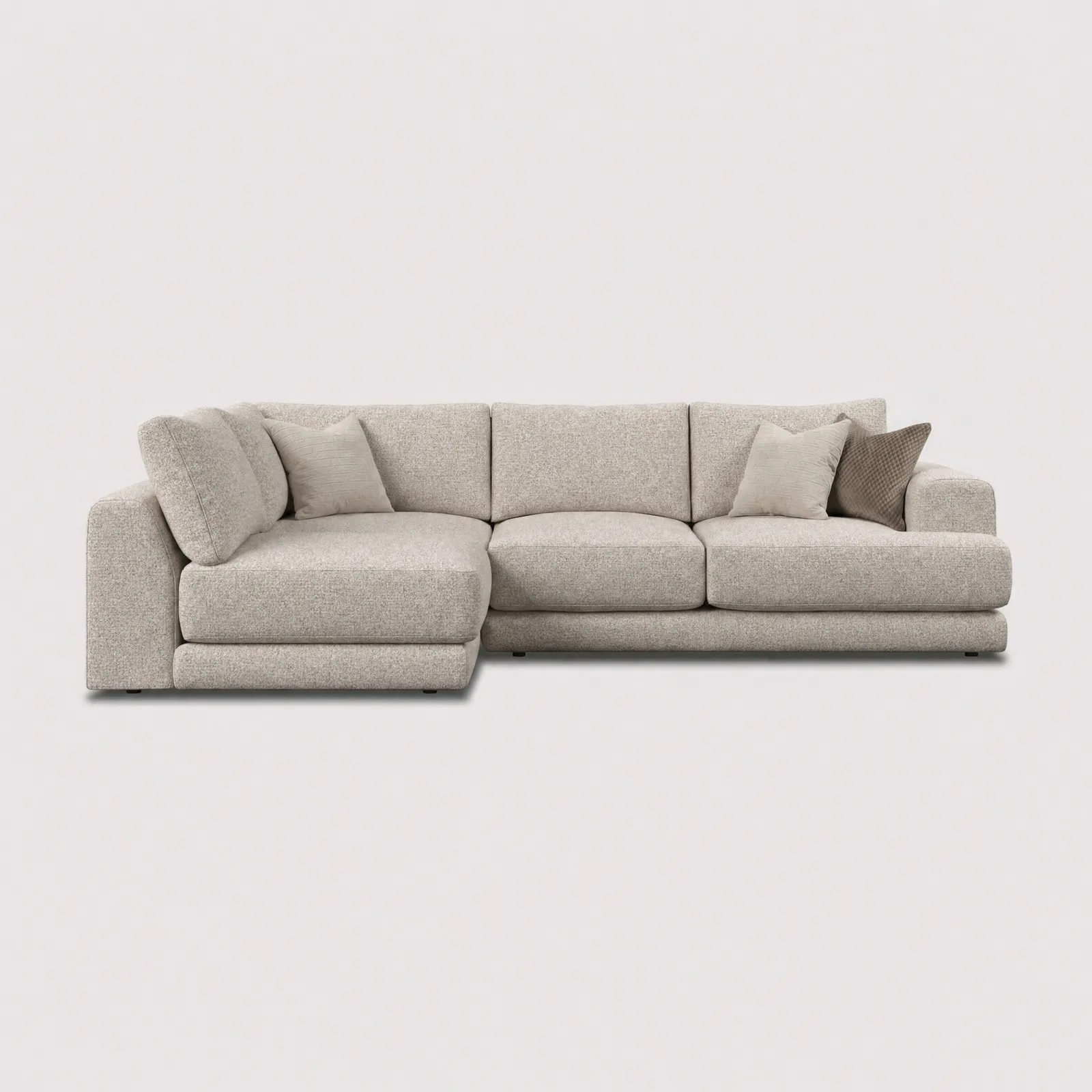 Lomax Medium Corner Rhf, Grey | Barker & Stonehouse 1
