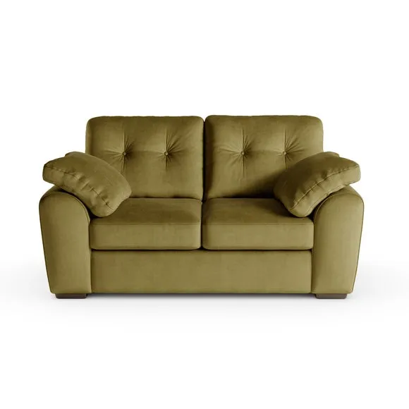 Milton Matte Velvet 2 Seater Sofa 6