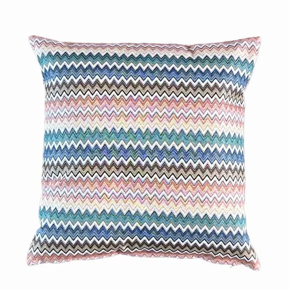 Daro Tapestry Valencia Azure Square Cushion 2