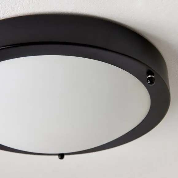 Pluto Bathroom Flush Ceiling Light 4