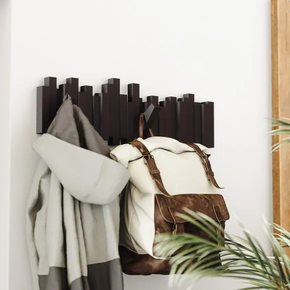 Umbra Sticks 5 Hook Wall Mounted Coat Rack 1
