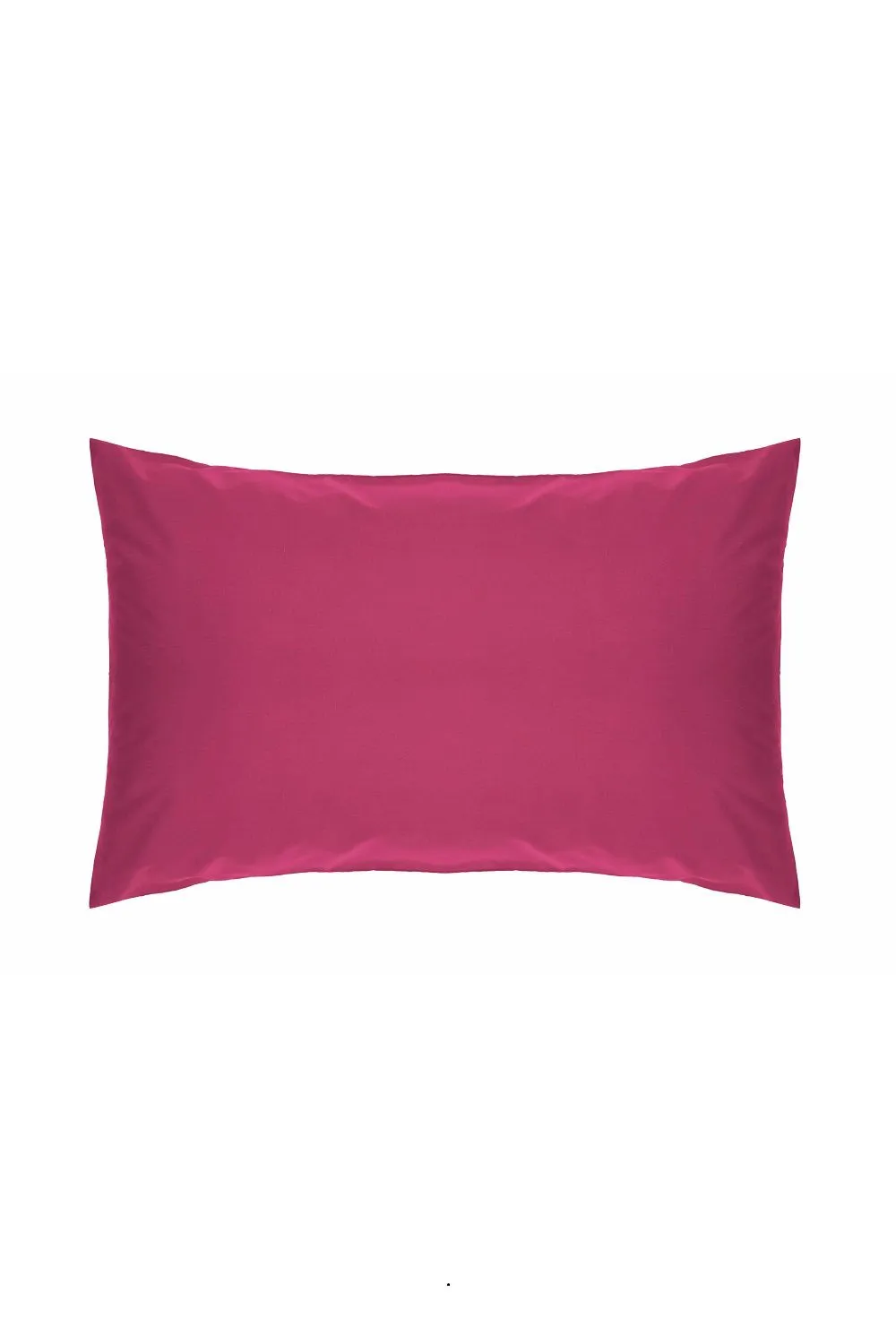 Belledorm Easy Care 200 Thread Count Cotton Polyester Percale Housewife Pillowcase in Fuchsia 1