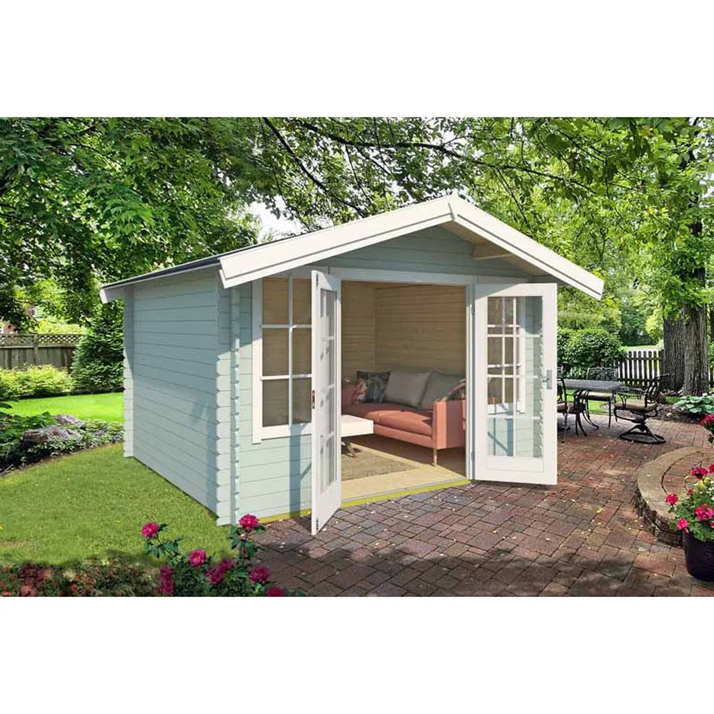 Lasita Maja Ltd Robin 280-Log Cabin, Garden Room, Home Office - L381.3xW358xH245.1 cm in Natural 3