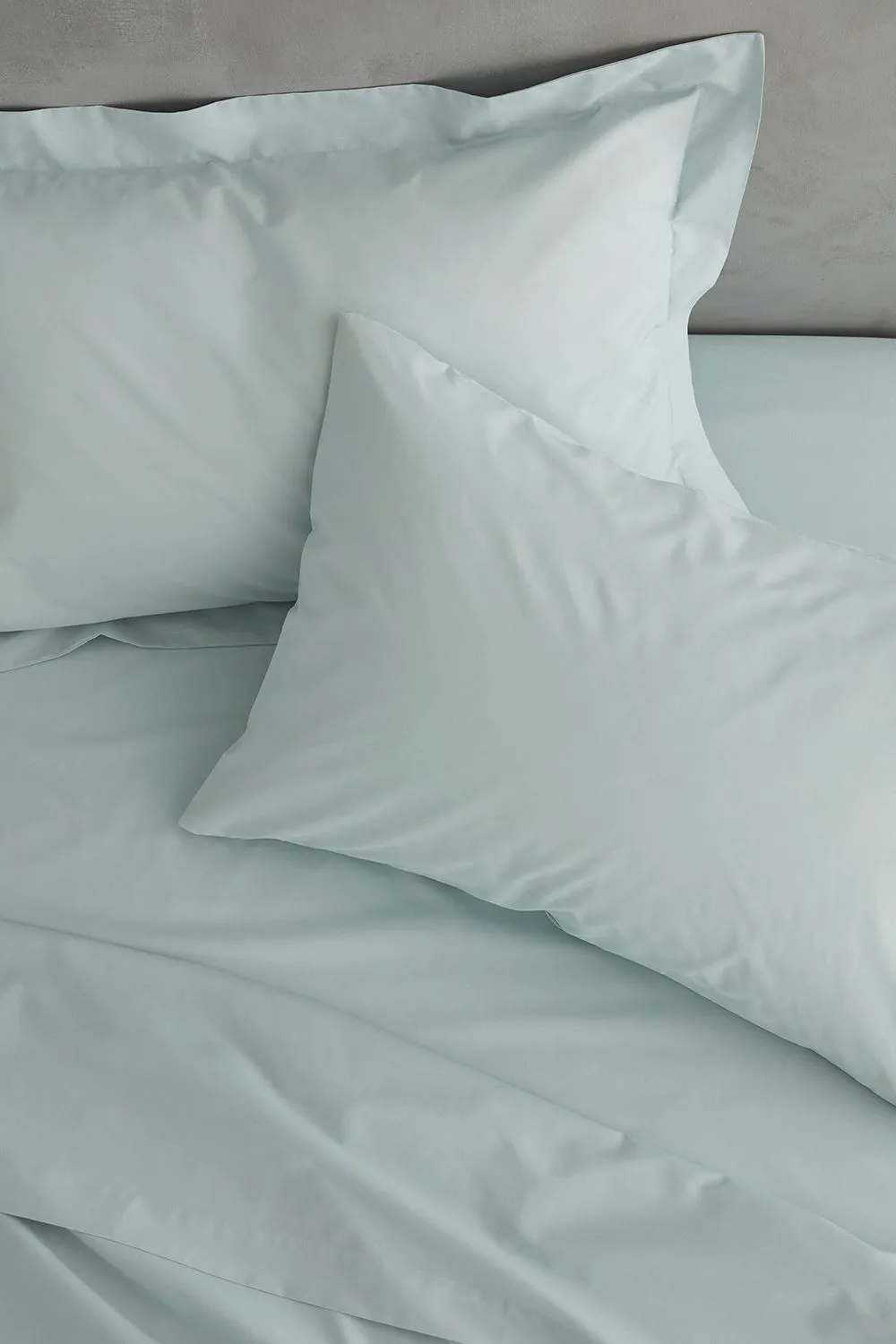 Catherine Lansfield 'Easy Iron Percale' Combed Polycotton 35cm Depth Sheet in Duck Egg Blue 3